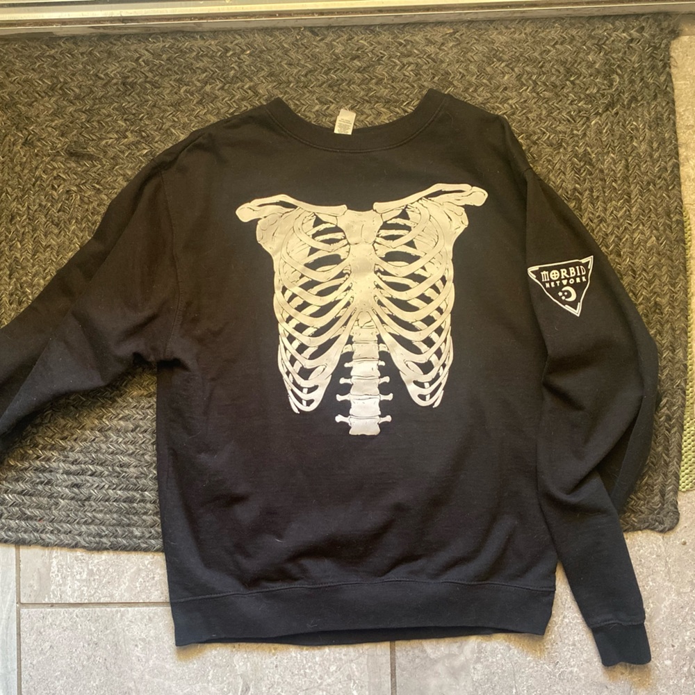 Woman’s sweatshirt (Morbid Merch)